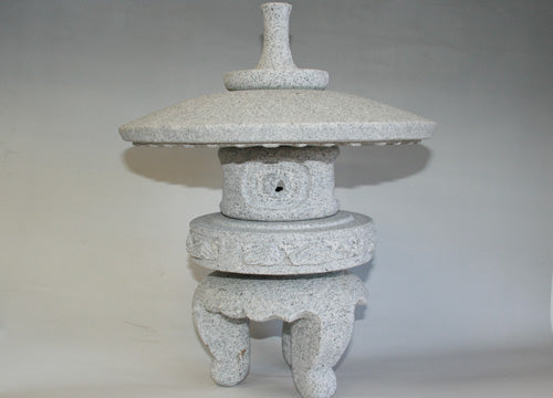 Granite Yukimi Stone Lantern – Japanese Garden Lantern Sculpture